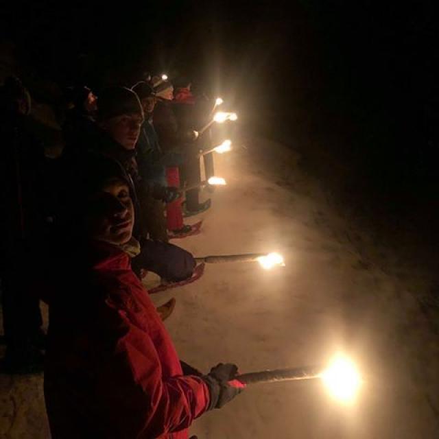 Descente Au Flambeau